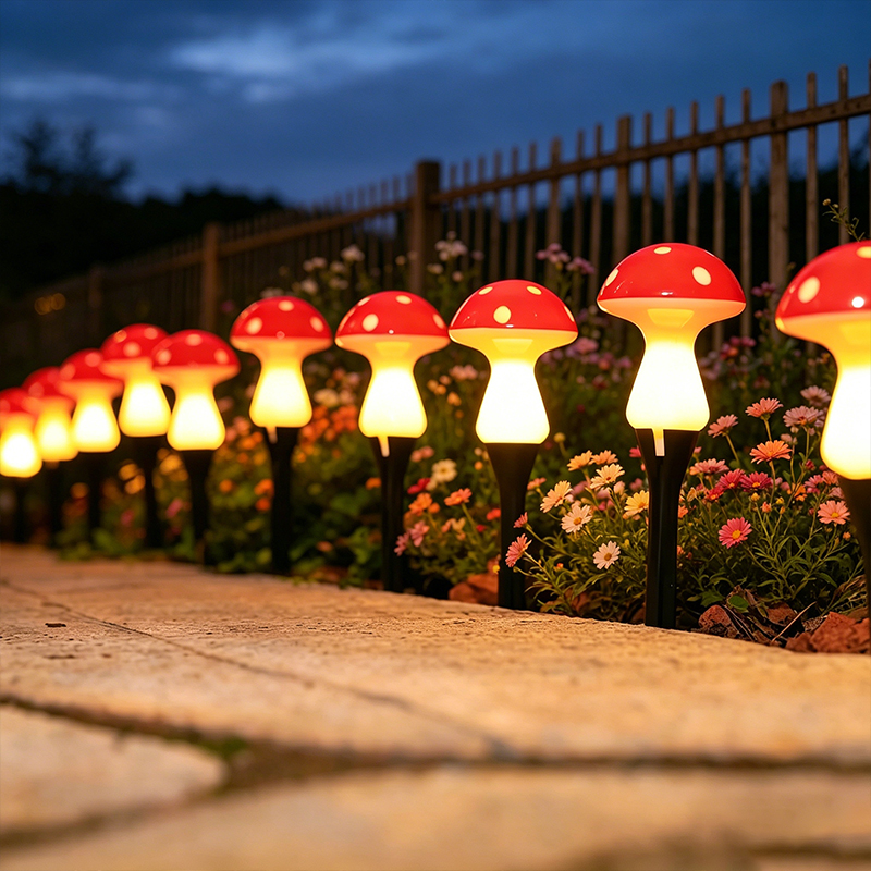 Outdoor LED Mushroom Decor Cou - Landscape Spike Light incelemesi ve fiyatı