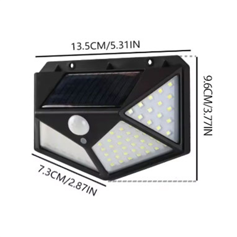 Motion Sensor 100LED Solar Wal - Outdoor Lighting With Motion Sensor incelemesi ve fiyatı