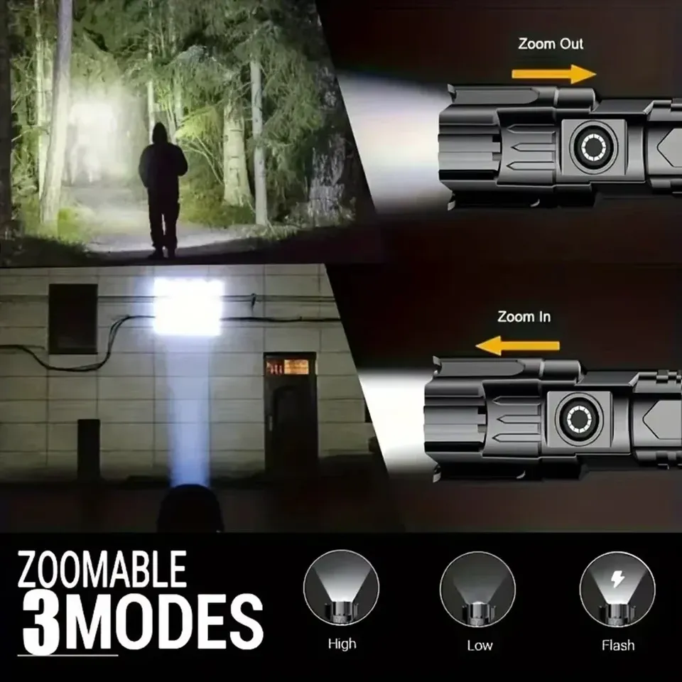 Super Bright LED Flashlight US - Outdoor Lighting Pole incelemesi ve fiyatı