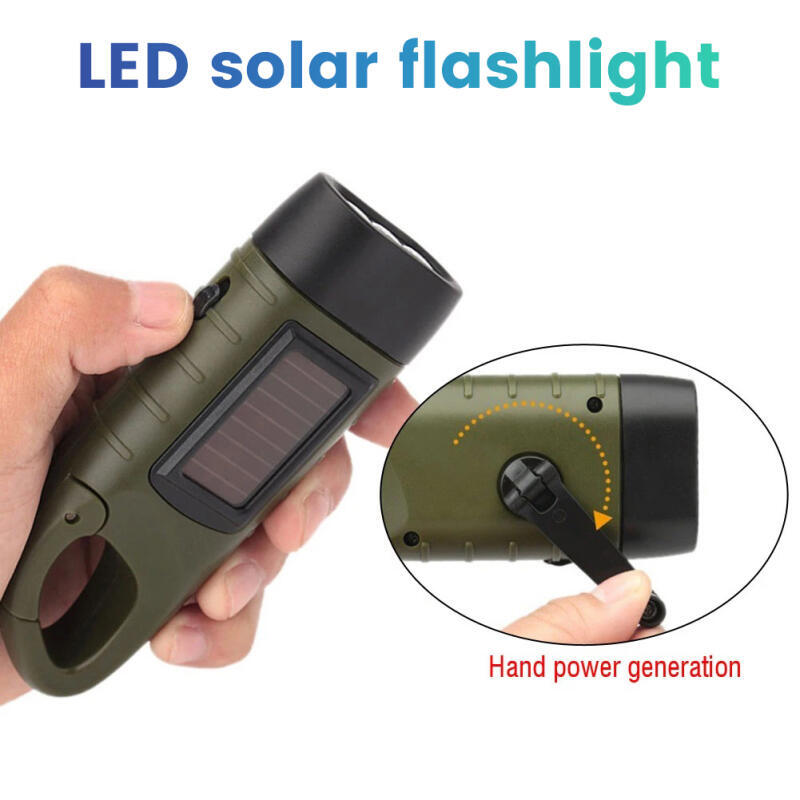 Hand Crank Solar Powered Recha - Fire Torch Solar incelemesi ve fiyatı