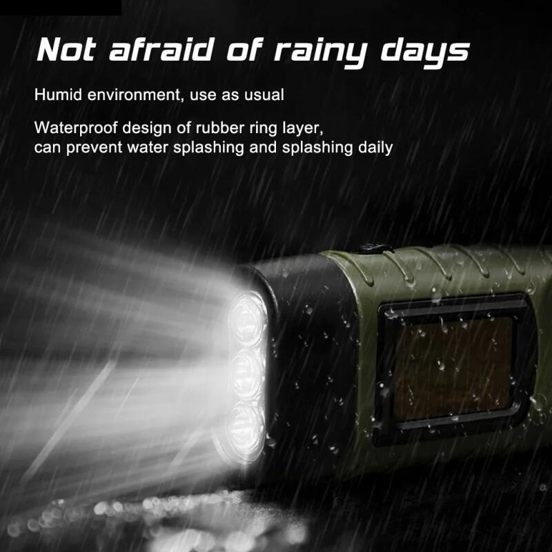 Hand Crank Solar Powered Recha - Fire Torch Solar incelemesi ve fiyatı