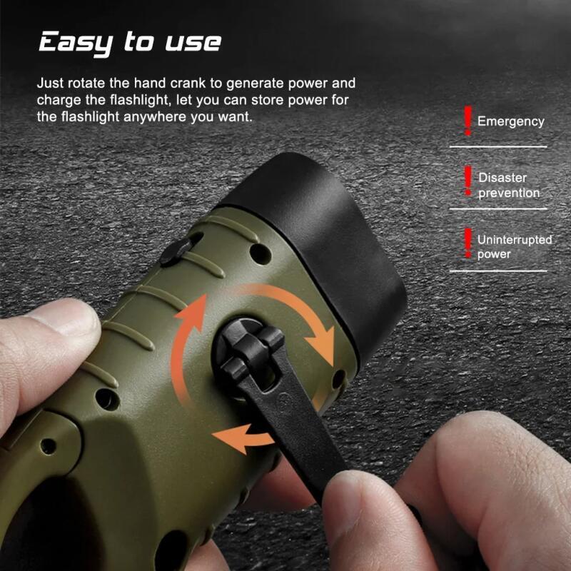 Hand Crank Solar Powered Recha - Fire Torch Solar incelemesi ve fiyatı