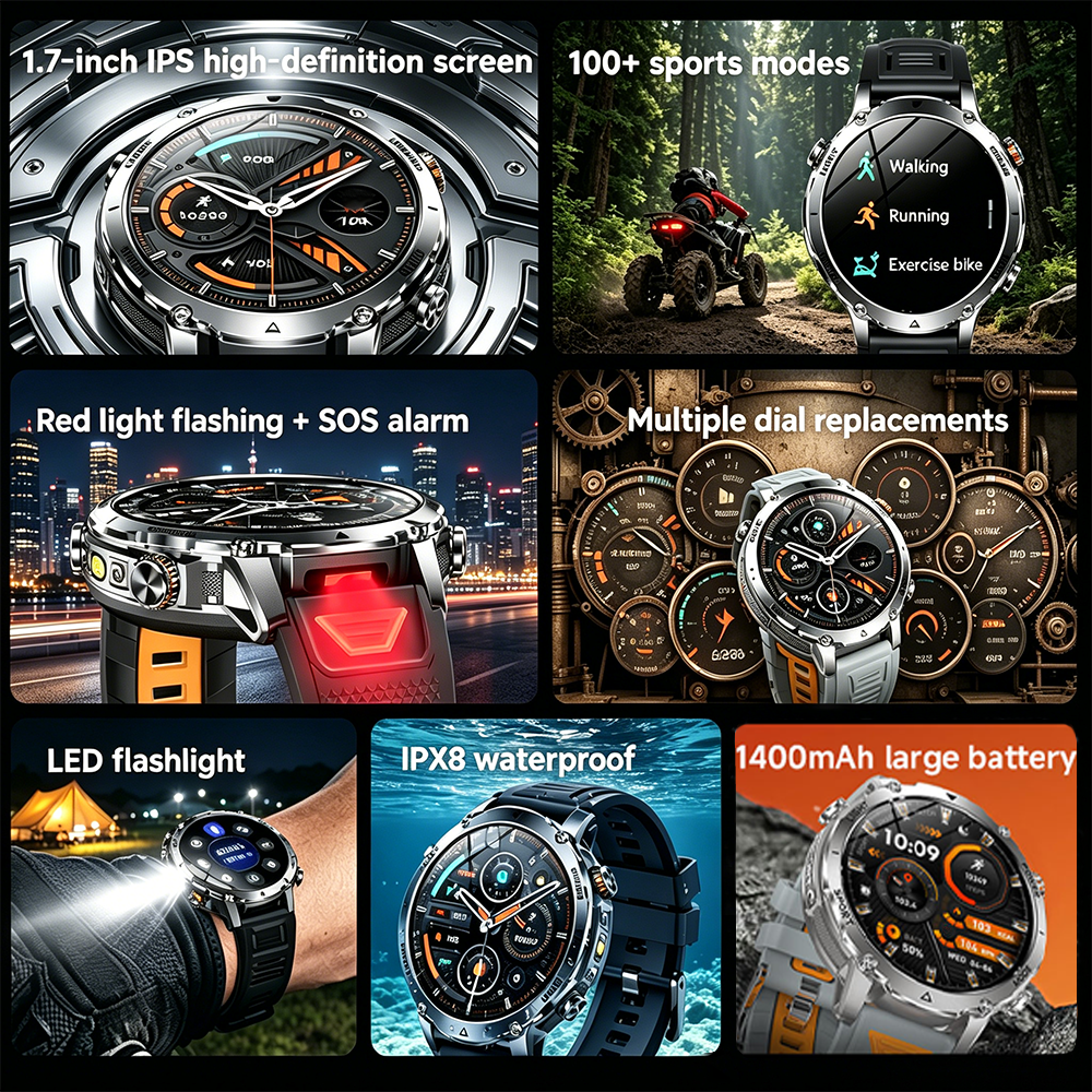2026New Military Sports Smart  - Outdoor Lighting Ip Rating incelemesi ve fiyatı