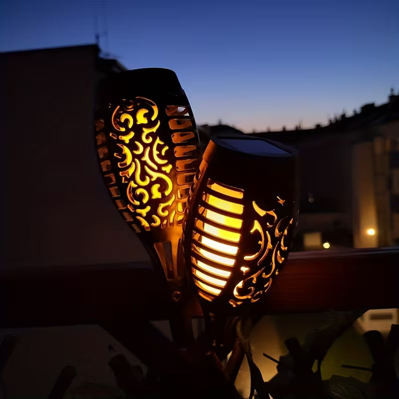12LED Flickering Flame Solar T - Fire Torch Solar incelemesi ve fiyatı