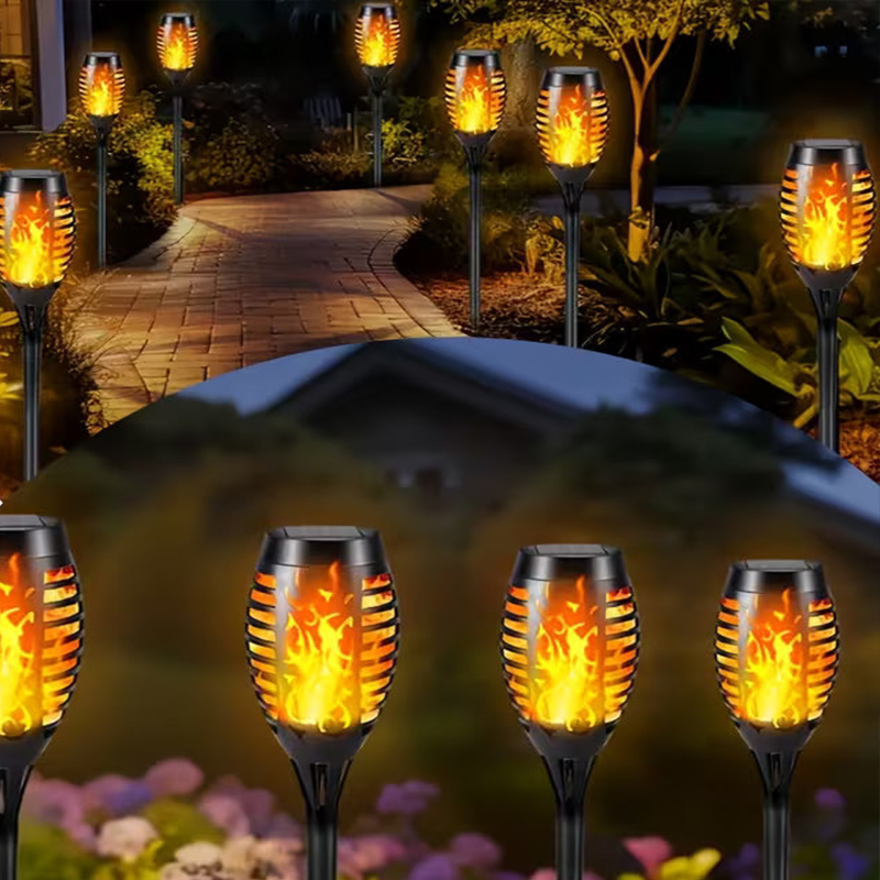12LED Flickering Flame Solar T - Fire Torch Solar incelemesi ve fiyatı