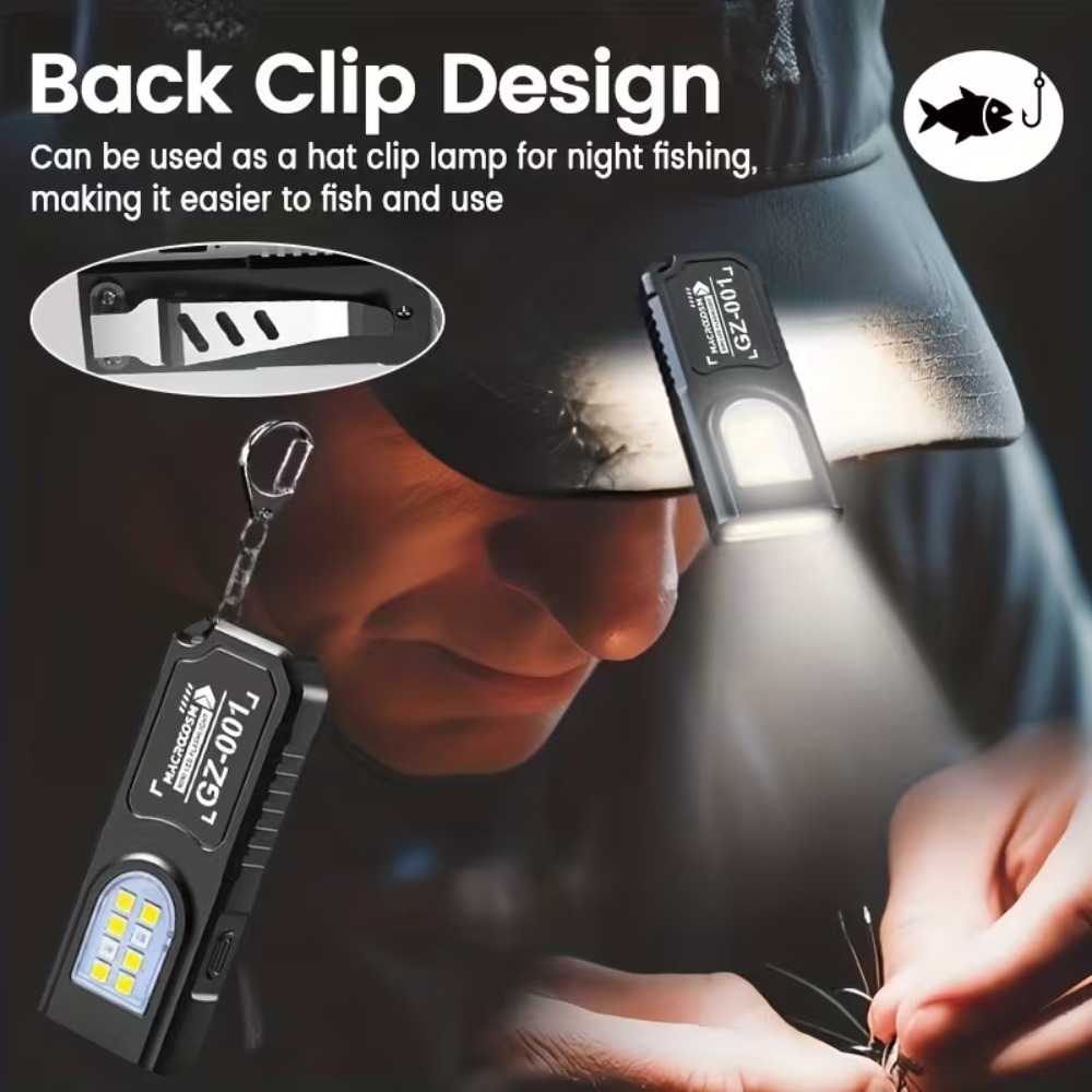 Mini COB LED Keychain Flashlig - Outdoor Lighting Lowes incelemesi ve fiyatı