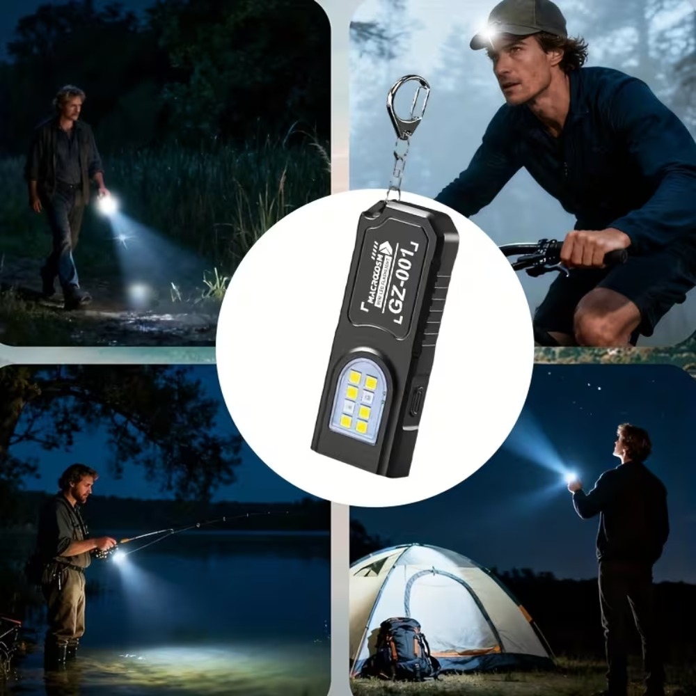 Mini COB LED Keychain Flashlig - Outdoor Lighting Lowes incelemesi ve fiyatı